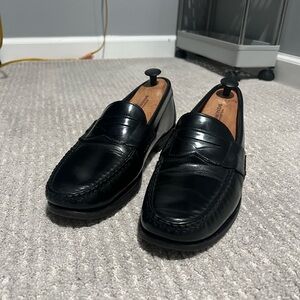 Allen Edmonds Walden Penny Loafers Black Calfskin Men’s Size 8.5 D